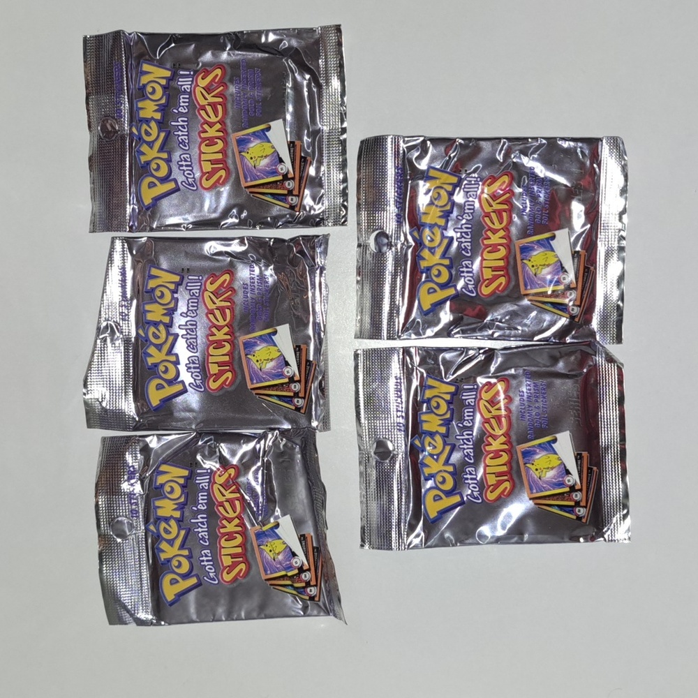 Pokémon stickers